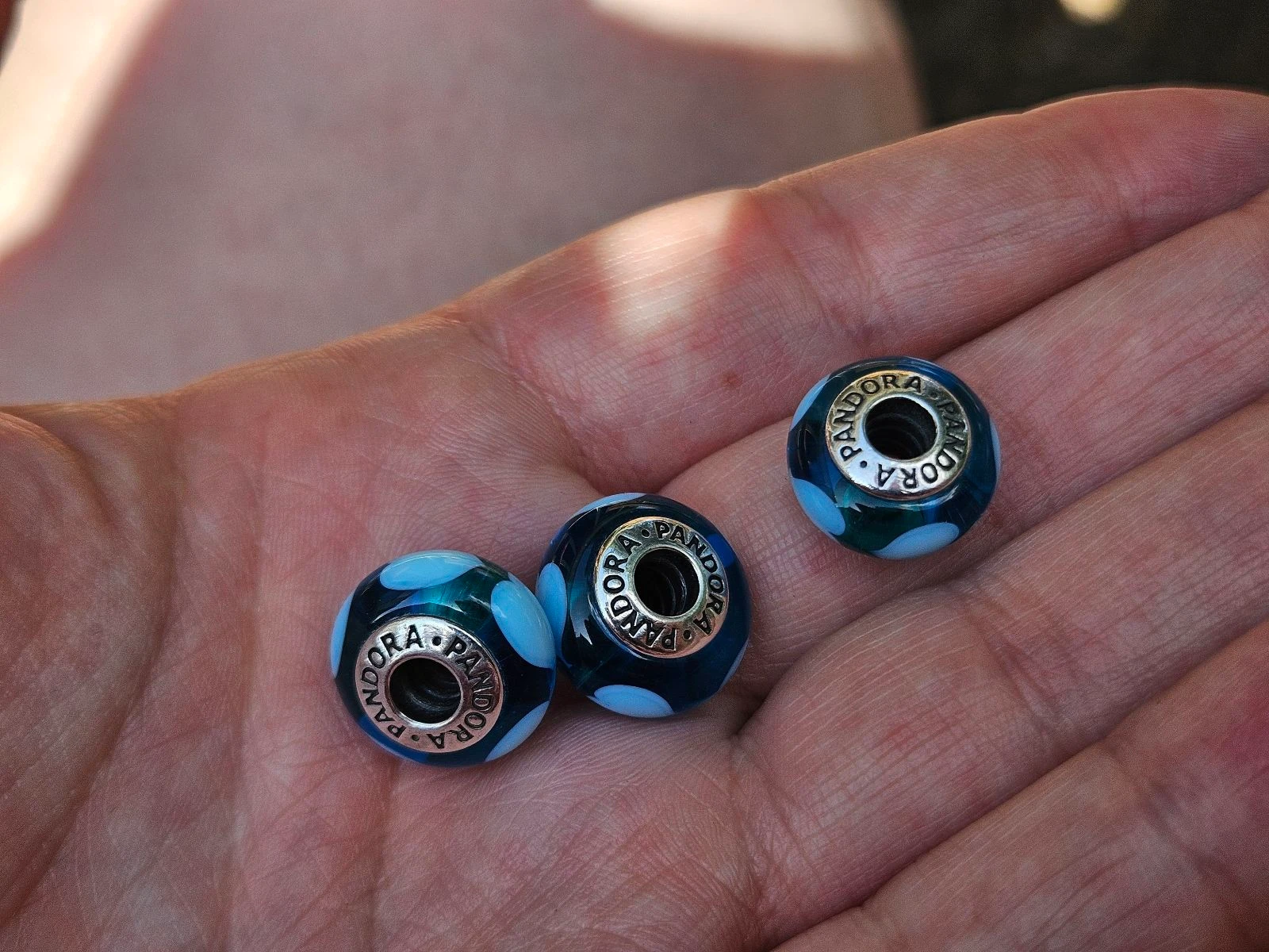 Pandora charms murano set 3x – photo 4